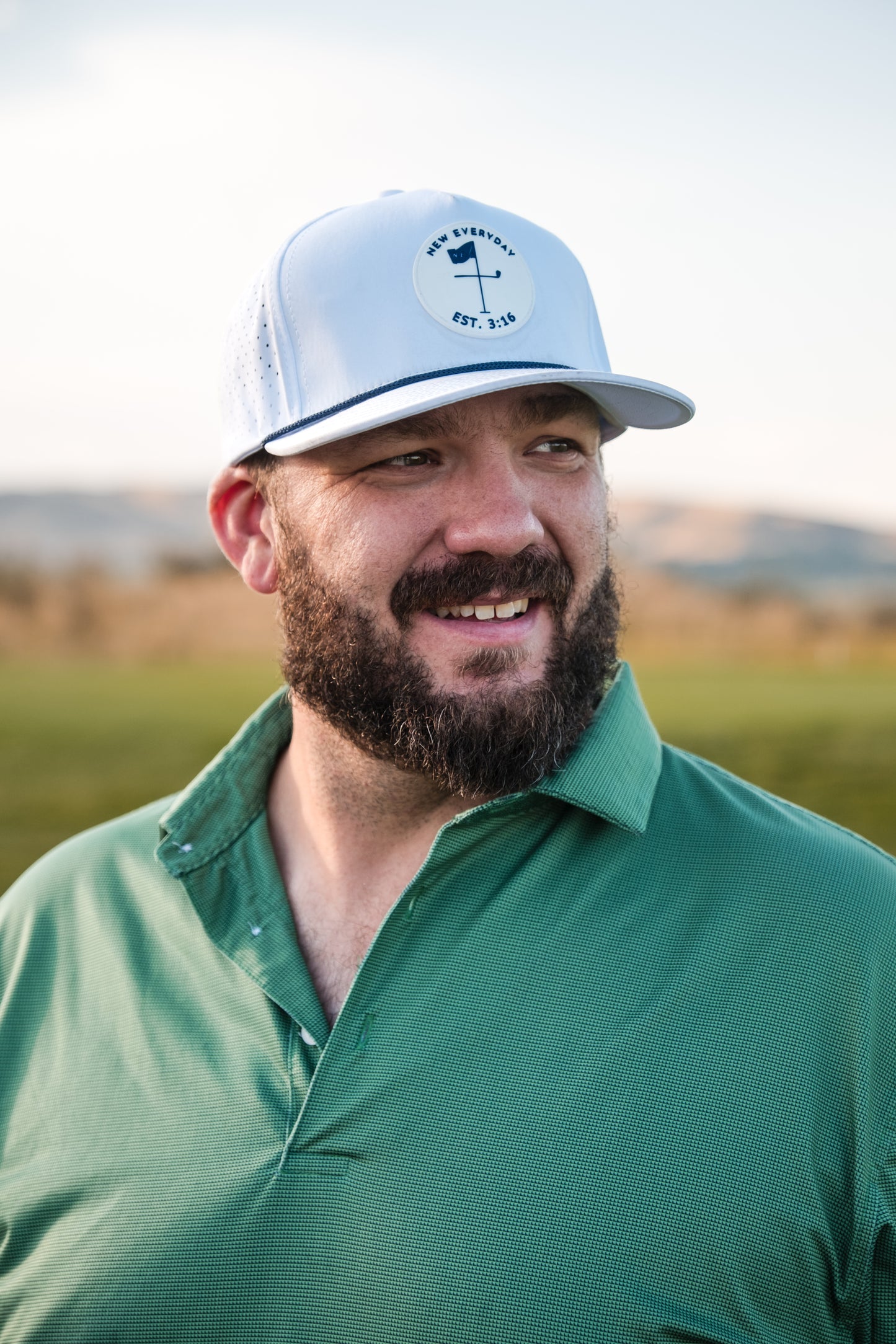 Flagship Patch Hat - White