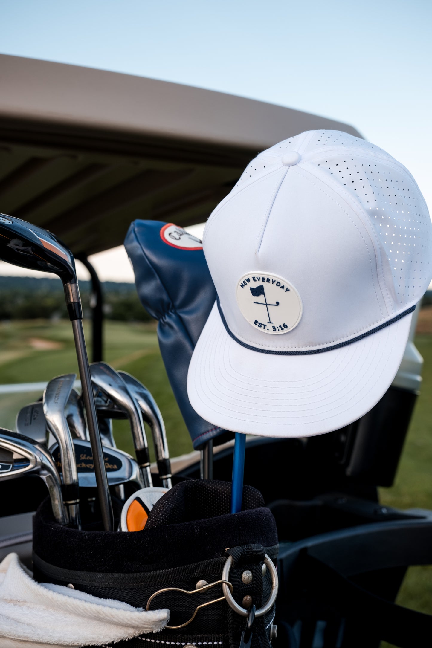 Flagship Patch Hat - White